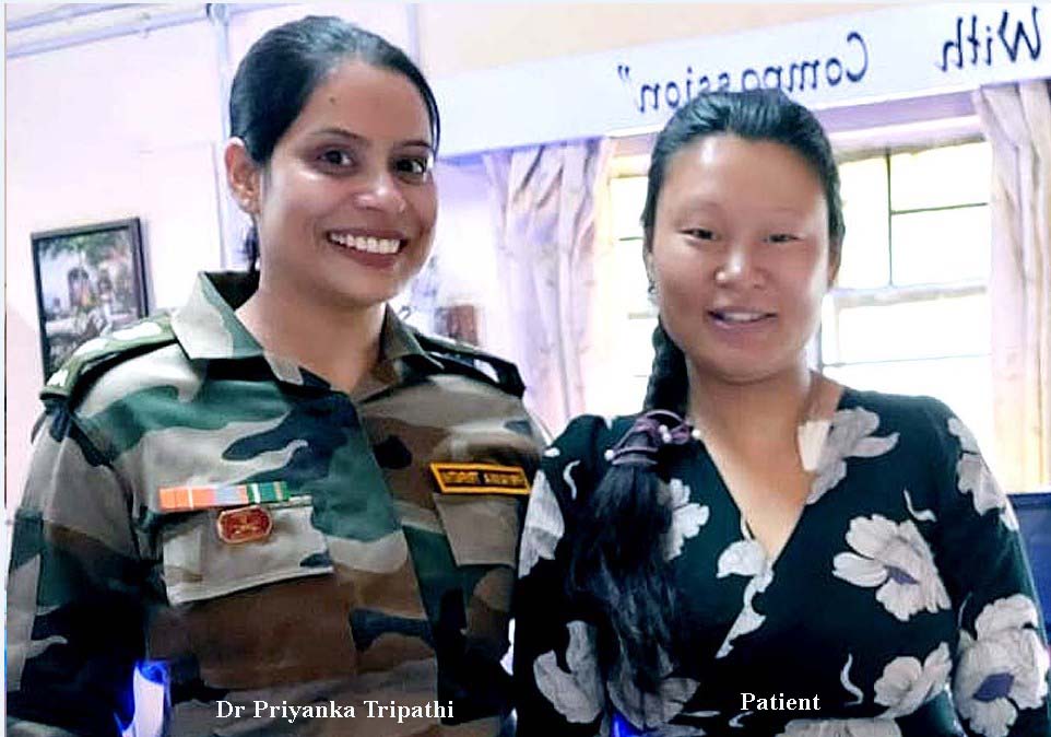 सी.एम.एस. की पूर्व छात्रा व आर्मी डाक्टर प्रियंका ने जटिल ऑपरेशन कर बचायी महिला व बच्चे की जान