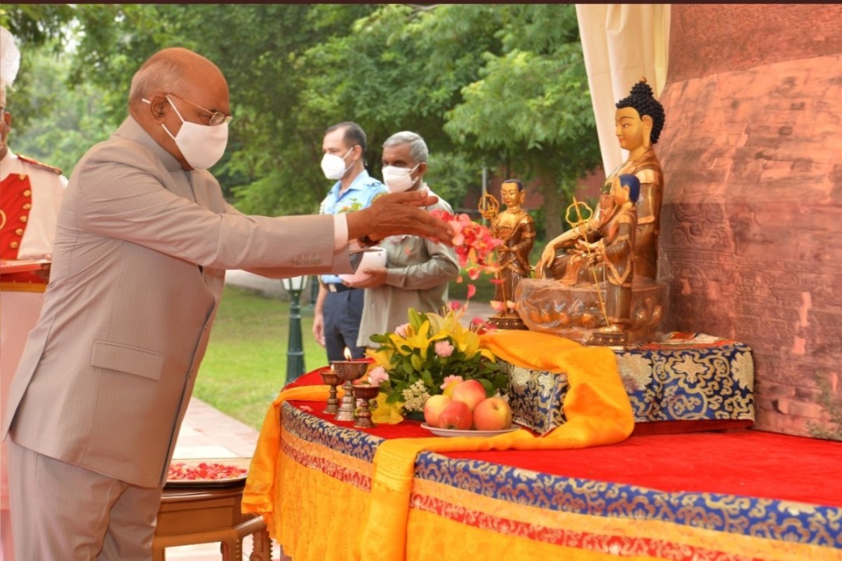 धम्म चक्र दिवस:  हर परेशानी का जवाब है बौद्ध धर्म- राष्ट्रपति रामनाथ कोविंद