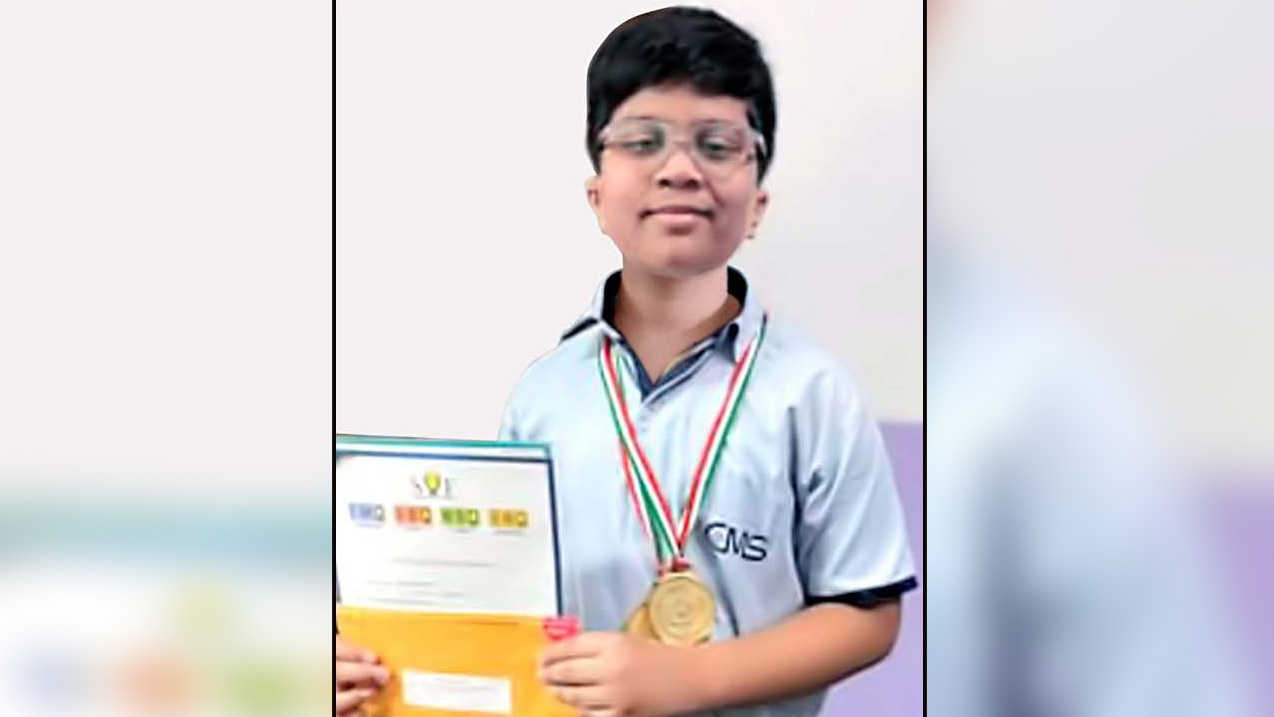 इण्टरनेशनल इंग्लिश ओलम्पियाड में रिशान हल्दर को विश्व में प्रथम रैंक इण्टरनेशनल इंग्लिश ओलम्पियाड में रिशान हल्दर को विश्व में प्रथम रैंक