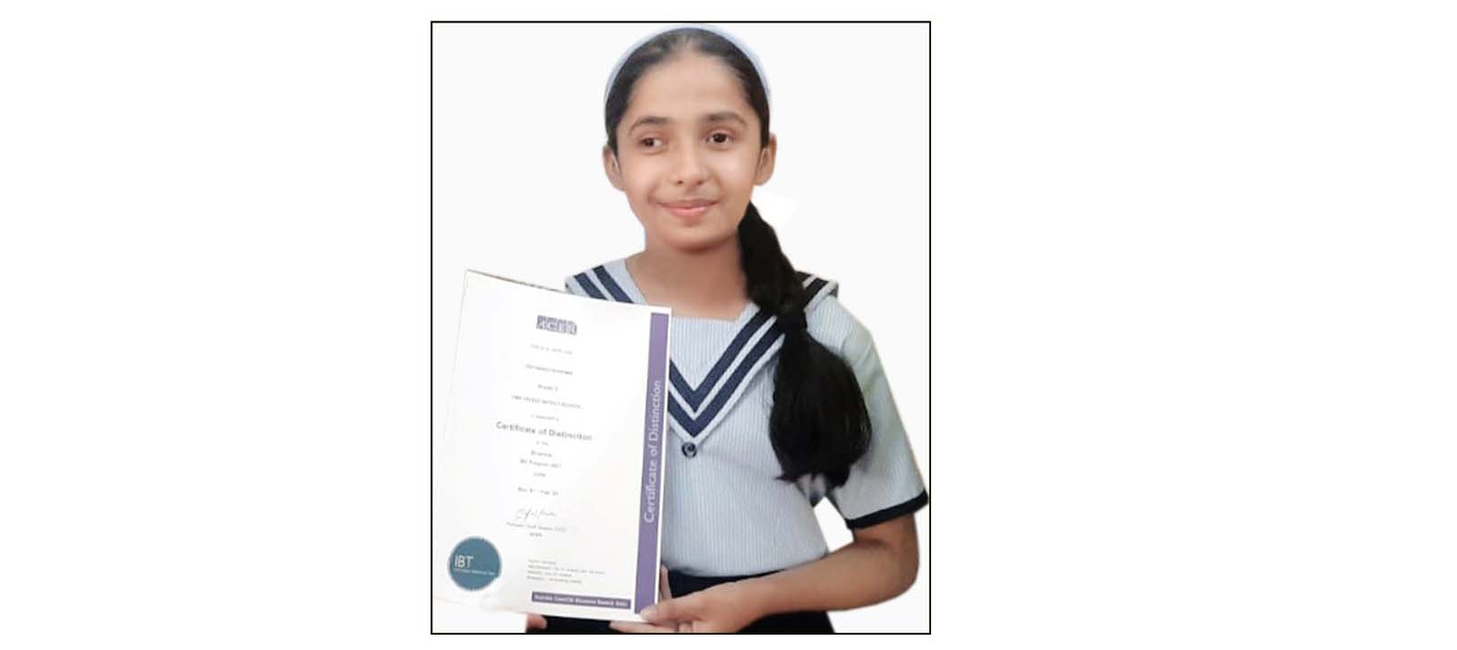 अन्तर्राष्ट्रीय साइन्स प्रतियोगिता में उत्कृष्ट प्रदर्शन हेतु सी.एम.एस. छात्रा सम्मानित अन्तर्राष्ट्रीय साइन्स प्रतियोगिता में उत्कृष्ट प्रदर्शन हेतु सी.एम.एस. छात्रा सम्मानित
