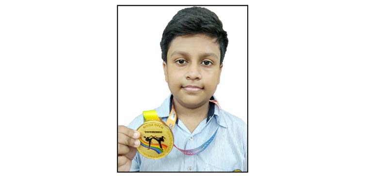 ताइक्वाण्डो चैम्पियनशिप में सी.एम.एस. छात्र को गोल्ड मेडल ताइक्वाण्डो चैम्पियनशिप में सी.एम.एस. छात्र को गोल्ड मेडल
