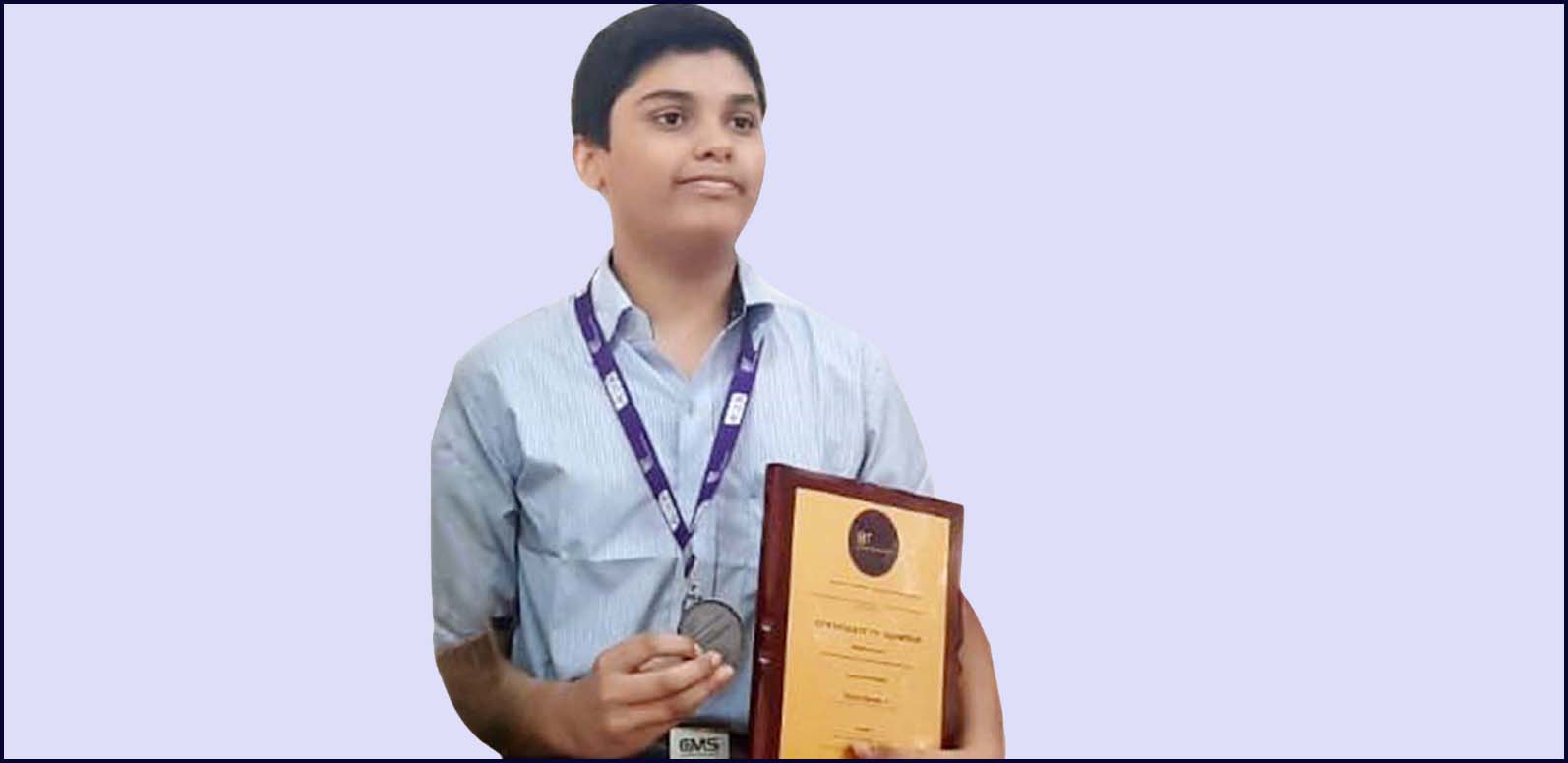 इण्टरनेशनल बेन्चमार्क टेस्ट (आई.बी.टी.)में सर्वश्रेष्ठ प्रदर्शन कर देश का गौरव बढ़ाया तेजस पाण्डेय ने इण्टरनेशनल बेन्चमार्क टेस्ट (आई.बी.टी.)में सर्वश्रेष्ठ प्रदर्शन कर देश का गौरव बढ़ाया तेजस पाण्डेय ने
