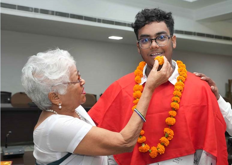 आई.एस.सी. की नेशनल मेरिट के प्रथम 3 स्थानों पर सी.एम.एस. के 13 छात्र