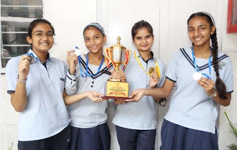 सी.एम.एस. छात्र टीम ने जीती बॉक्सिंग चैम्पियनशिप