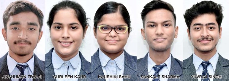 भारत सरकार द्वारा सी.एम.एस. के पाँच छात्र को 20 लाख रूपये की स्कॉलरशिप