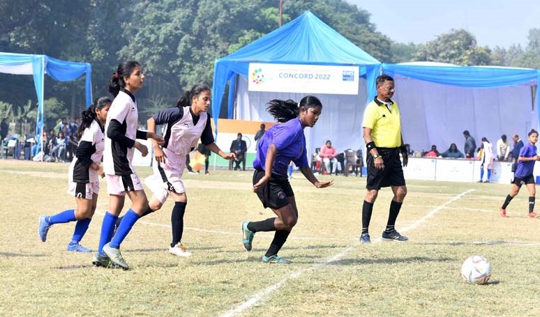 रोमांच से सराबोर रहा अन्तर्राष्ट्रीय फुटबॉल टूर्नामेन्ट ‘कॉनकॉर्ड-2022’ का चौथा दिन