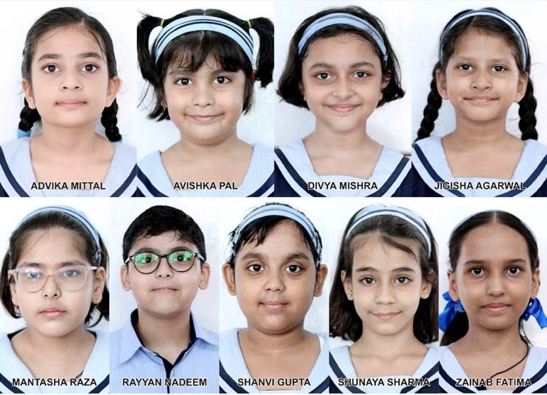 इण्टरनेशनल इंग्लिश ओलम्पियाड में सी.एम.एस. के 9 छात्रों को गोल्ड मेडल