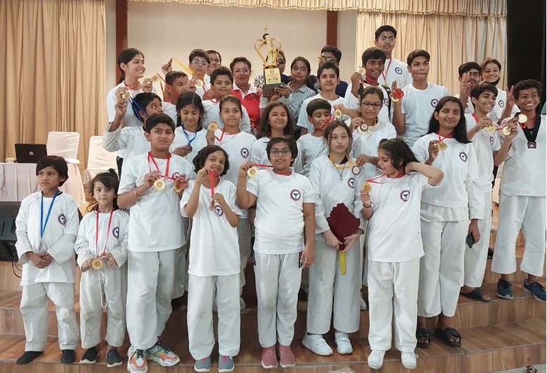 सी.एम.एस. छात्रों ने जीती ताइक्वाण्डो चैम्पियनशिप
