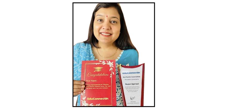 ‘सर्वश्रेष्ठ शिक्षक अवार्ड’ से सम्मानित हुई सी.एम.एस. शिक्षिका ‘सर्वश्रेष्ठ शिक्षक अवार्ड’ से सम्मानित हुई सी.एम.एस. शिक्षिका