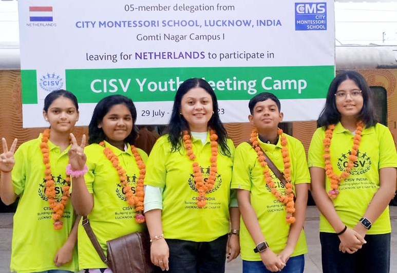 इण्टरनेशनल यूथ मीटिंग में भाग लेने नीदरलैण्ड रवाना हुआ सी.एम.एस. छात्र दल इण्टरनेशनल यूथ मीटिंग में भाग लेने नीदरलैण्ड रवाना हुआ सी.एम.एस. छात्र दल