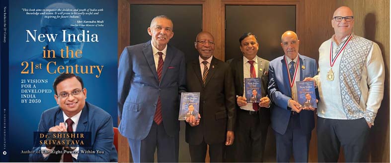 New India in the 21st Century launched in USA New India in the 21st Century launched in USA