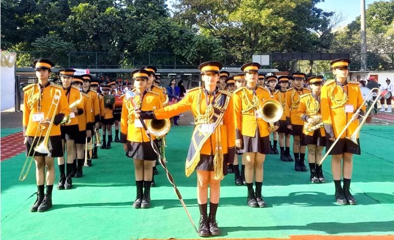राष्ट्रीय स्कूल बैण्ड प्रतियोगिता में सी.एम.एस. बैण्ड टीम ने प्रथम पुरस्कार जीता राष्ट्रीय स्कूल बैण्ड प्रतियोगिता में सी.एम.एस. बैण्ड टीम ने प्रथम पुरस्कार जीता