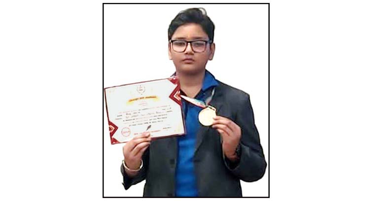 अन्तर्राष्ट्रीय हिन्दी ओलम्पियाड में वैभव को गोल्ड मेडल अन्तर्राष्ट्रीय हिन्दी ओलम्पियाड में वैभव को गोल्ड मेडल