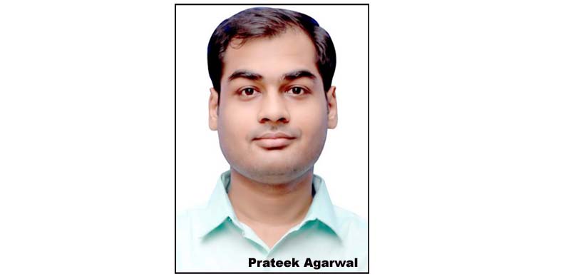 गेट-2024 में प्रतीक अग्रवाल को ऑल इण्डिया 15वीं रैंक गेट-2024 में प्रतीक अग्रवाल को ऑल इण्डिया 15वीं रैंक