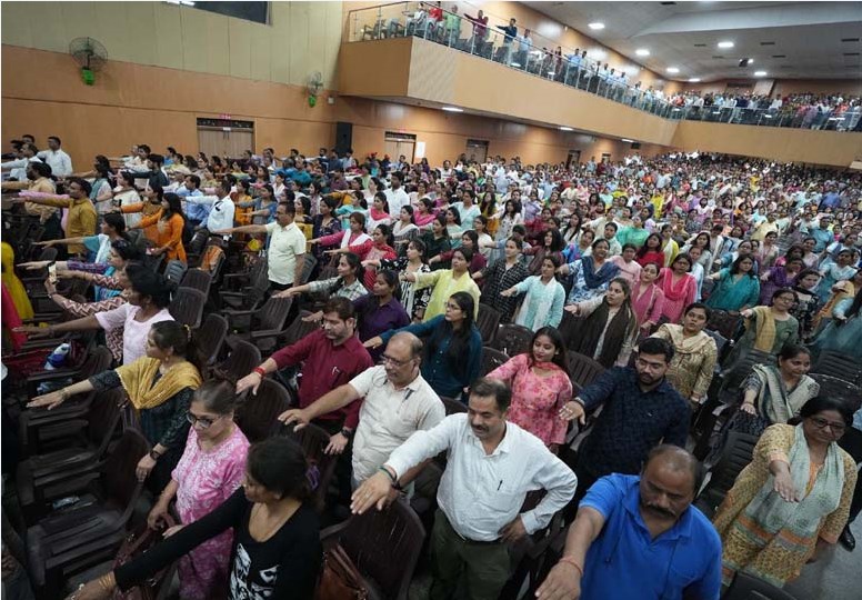 सी.एम.एस. शिक्षकों व कार्यकर्ताओं ने  जनमानस में जगाया मताधिकार का अलख
