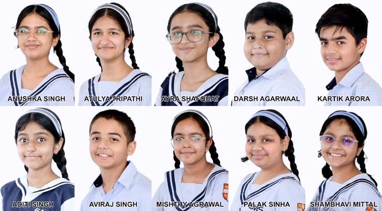 कैम्ब्रिज चेकप्वाइंट परीक्षा में सी.एम.एस. छात्रों  ने लहराया अपने मेधात्व का परचम