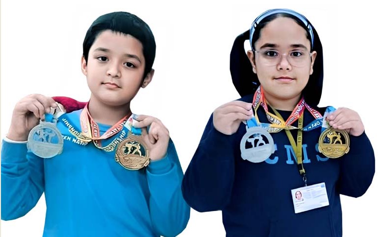 ताइक्वाण्डो में सी.एम.एस. छात्रों ने दो गोल्ड एवं दो सिल्वर मेडल जीते ताइक्वाण्डो में सी.एम.एस. छात्रों ने दो गोल्ड एवं दो सिल्वर मेडल जीते