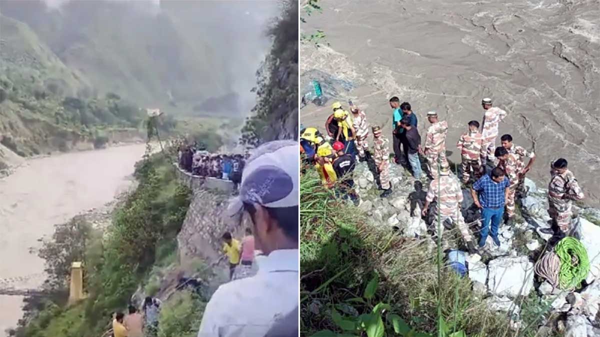 Rudraprayag Bus Accident: उफनती अलकनंदा नदी में गिरी यात्रियों से भरी बस, एक की मौत Rudraprayag Bus Accident: उफनती अलकनंदा नदी में गिरी यात्रियों से भरी बस, एक की मौत