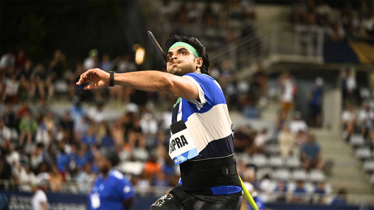 Paris Diamond League: नीरज चोपड़ा ने जूलियन वेबर को पछाड़ कर जीत लिया खिताब Paris Diamond League: नीरज चोपड़ा ने जूलियन वेबर को पछाड़ कर जीत लिया खिताब