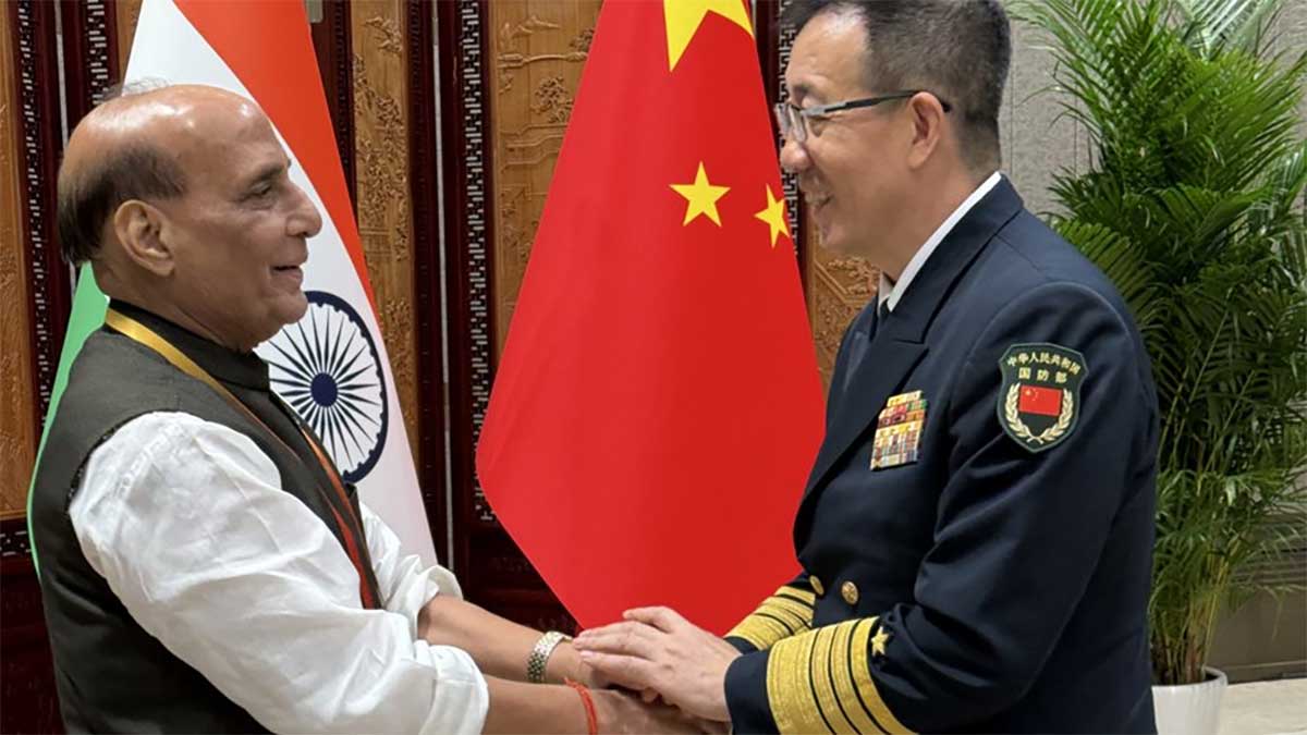 SCO Summit 2025: चीन संग 6 साल बाद बनी बातचीत, SCO सम्मेलन में राजनाथ सिंह ने दी भारत को बड़ी खुशखबरी SCO Summit 2025: चीन संग 6 साल बाद बनी बातचीत, SCO सम्मेलन में राजनाथ सिंह ने दी भारत को बड़ी खुशखबरी