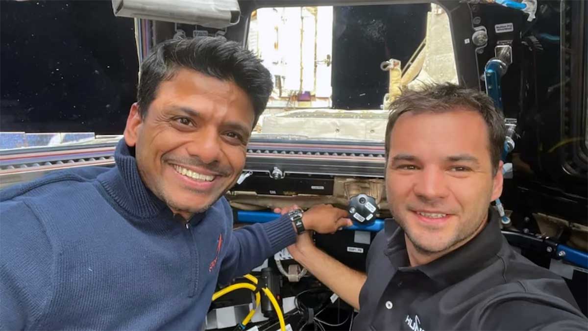 Ax-4 Mission: स्पेस स्टेशन से आई शुभांशु शुक्ला की नई तस्वीर, जानिए पहले तीन दिनों में क्या-क्या किया गया Ax-4 Mission: स्पेस स्टेशन से आई शुभांशु शुक्ला की नई तस्वीर, जानिए पहले तीन दिनों में क्या-क्या किया गया