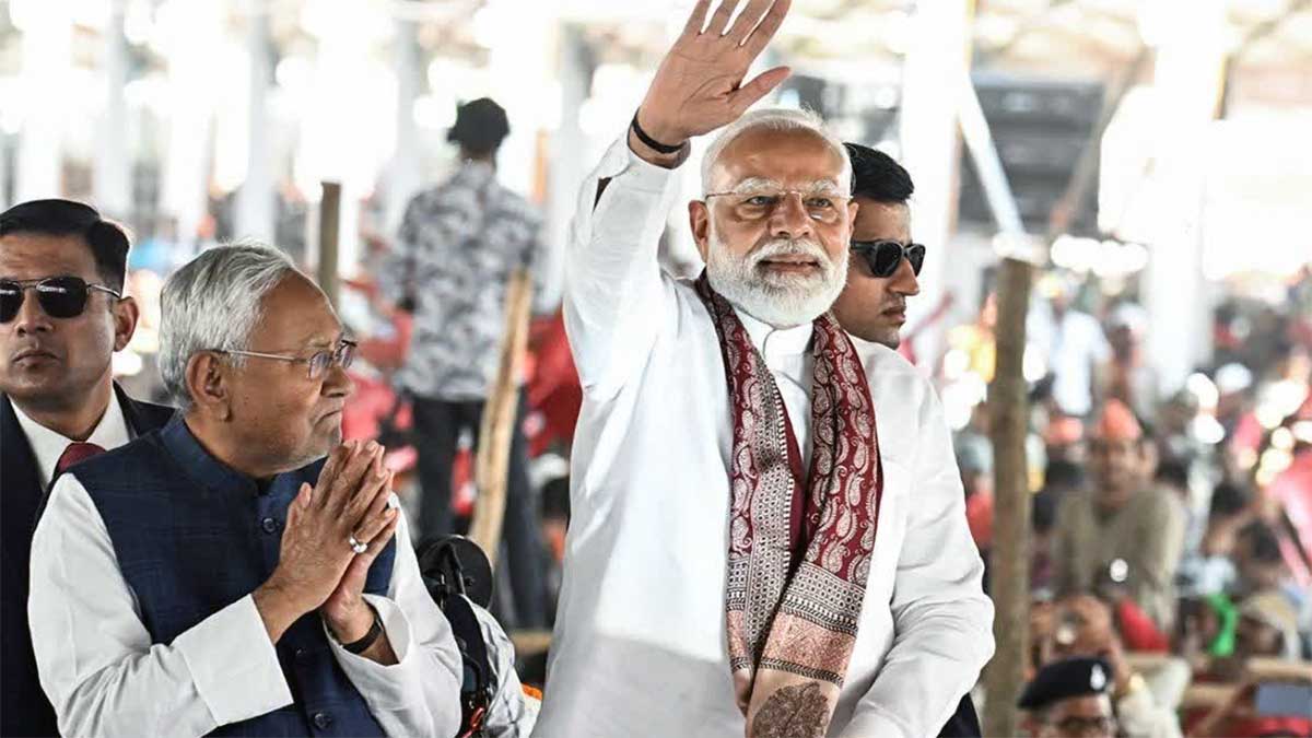PM Modi Bihar Visit: PM के सामने बोले सीएम – शाम को पिटारा खुलेगा, बिहार के लिए होंगे बड़े फैसले