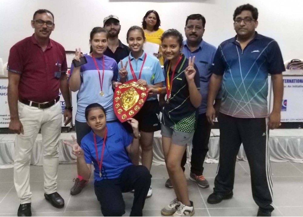 सी.एम.एस. इण्टर-कैम्पस टेबल टेनिस प्रतियोगिता के बालिका वर्ग में गोमती नगर (प्रथम कैम्पस) चैम्पियन सी.एम.एस. इण्टर-कैम्पस टेबल टेनिस प्रतियोगिता के बालिका वर्ग में गोमती नगर (प्रथम कैम्पस) चैम्पियन