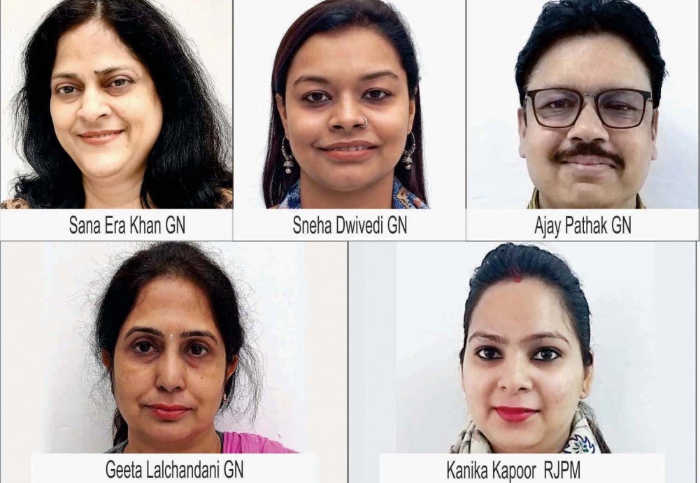 राष्ट्रीय स्तर पर उच्च रैंक अर्जित की सी.एम.एस. शिक्षकों ने राष्ट्रीय स्तर पर उच्च रैंक अर्जित की सी.एम.एस. शिक्षकों ने