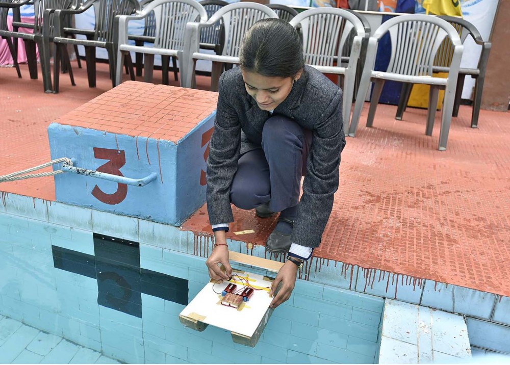 ओपेन डे समारोह में अपनी बहुमुखी प्रतिभा का जोरदार प्रदर्शन किया सी.एम.एस. छात्रों ने