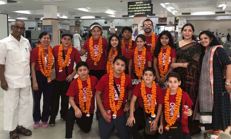  सी.एम.एस. में 15 दिवसीय शैक्षिक प्रवास के उपरान्त पेरू का छात्रदल स्वदेश रवाना