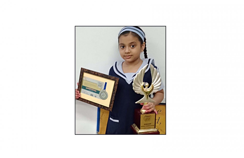 राज्य स्तरीय नृत्य प्रतियोगिता में सी.एम.एस. छात्रा को प्रथम पुरस्कार