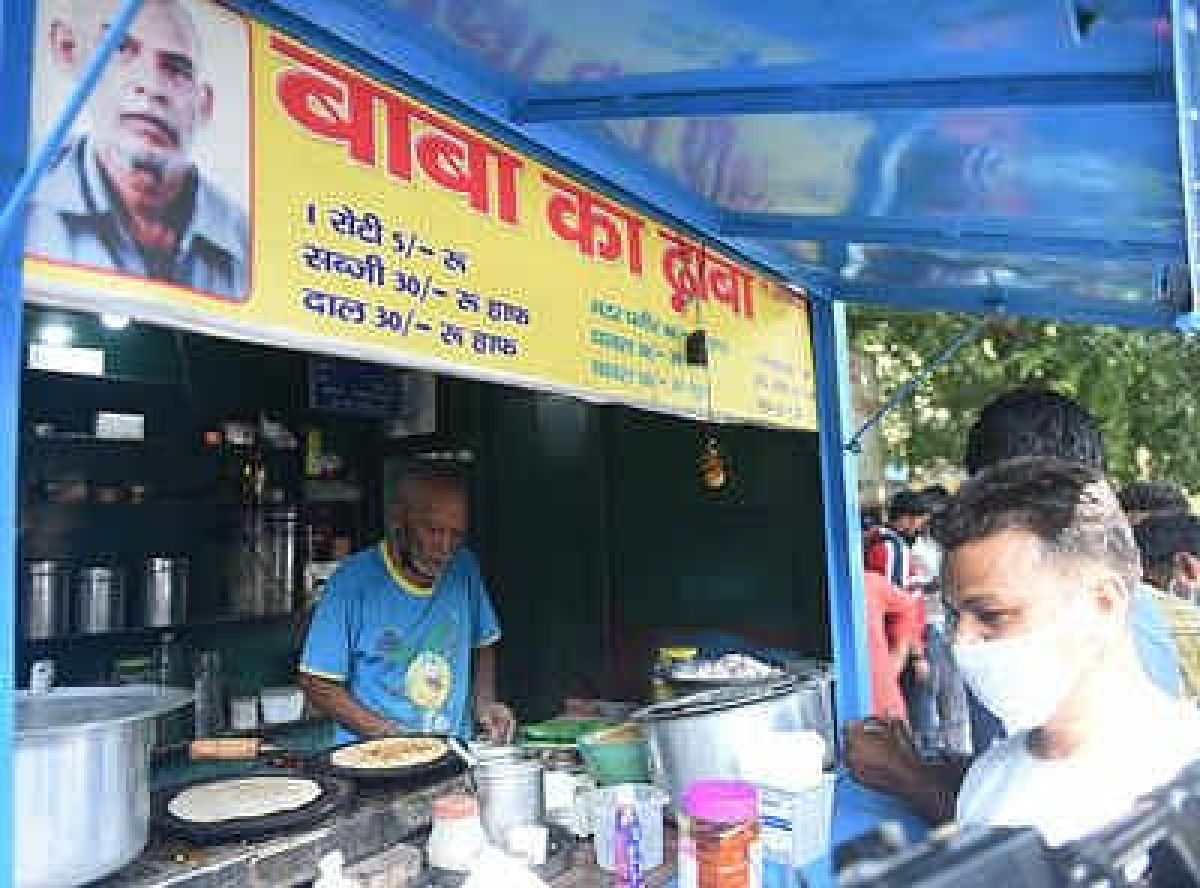 डिप्रैशन की वजह से बाबा का ढाबा के मालिक कांता प्रसाद ने की सुसाइड