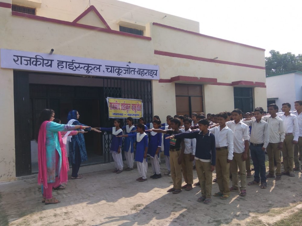 सुरक्षित ढंग से दीपावली मनाने का छात्र-छात्राओं ने लिया वचन सुरक्षित ढंग से दीपावली मनाने का छात्र-छात्राओं ने लिया वचन