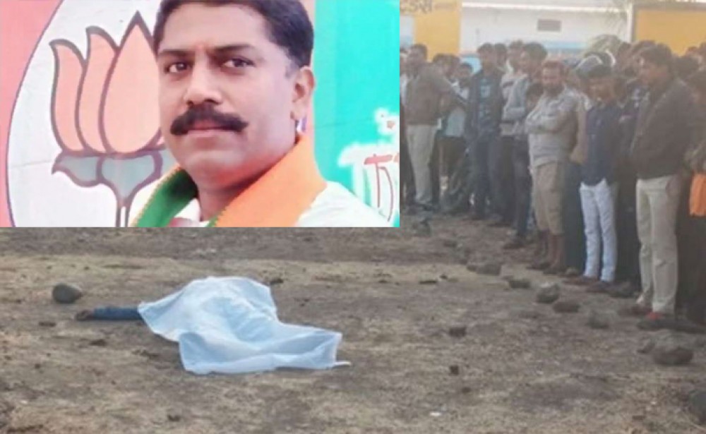 मध्य प्रदेश - मॉर्निंग वॉक पर गए BJP नेता की सिर कुचलकर हत्या