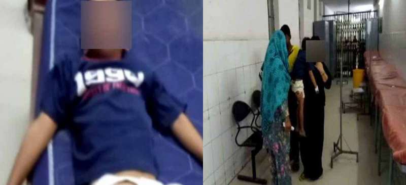 हरदोई में 6 साल के बच्चे को खून से लथपथ देखकर परिजनों के होश उड़ गये हरदोई में 6 साल के बच्चे को खून से लथपथ देखकर परिजनों के होश उड़ गये