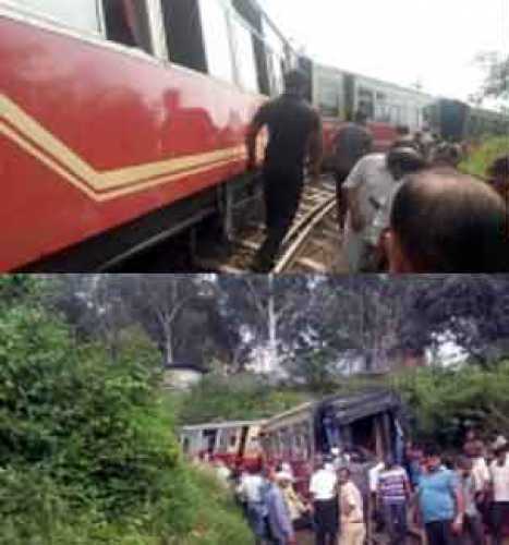 कालका-शिमला टॉय रेलगाड़ी बेपटरी, 2 ब्रिटिश पर्यटकों की मौत