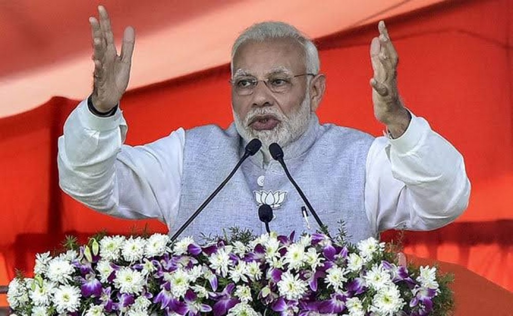 पुलवामा हमले को एक्सीडेंट बता रहे लोग ही ओसामा को शांति दूत मानते थे : PM मोदी