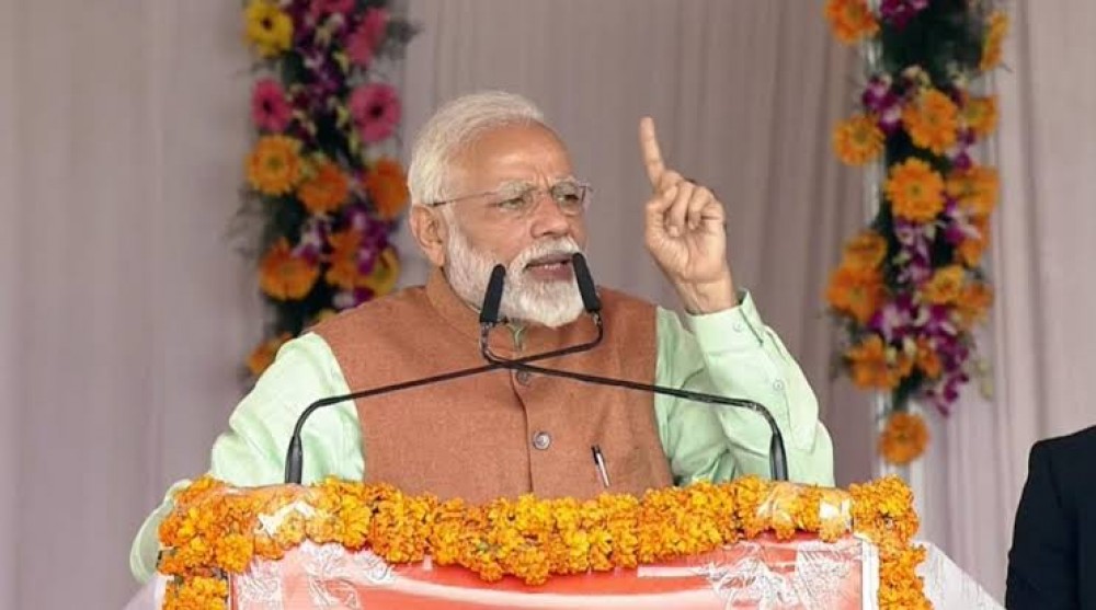 किसान सम्मान निधि योजना का उद्घाटन करते हुए पीएम मोदी ने विपक्ष पर किए तीखे वार किसान सम्मान निधि योजना का उद्घाटन करते हुए पीएम मोदी ने विपक्ष पर किए तीखे वार