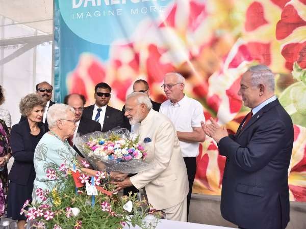 PM के सम्मान में इजराइल ने भेंट किया मोदी फ्लावर