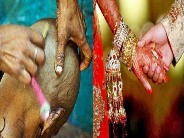 अच्छे पति पाने के लिए सिर मुंडवाकर रखती है लड़कियां अच्छे पति पाने के लिए सिर मुंडवाकर रखती है लड़कियां