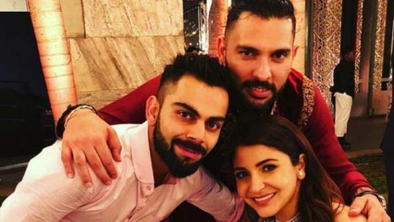 शादी के बाद युवराज ने भाभी अनुष्का को कौन सा नया नाम दिया ? शादी के बाद युवराज ने भाभी अनुष्का को कौन सा नया नाम दिया ?