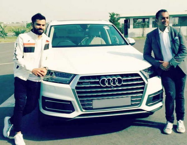 विराट को गिफ्ट में मिली नई AUDI विराट को गिफ्ट में मिली नई AUDI