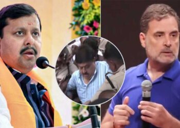 Telangana BJP Chief की गिरफ्तारी पर भड़के Nitin Nabin, Rahul Gandhi पर भी साधा निशाना