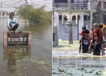 Lucknow Flood: 10 हजार से ज्यादा परिवार पानी में घिरे, छतों पर कट रही जिंदगी; विधायक की गाड़ी रोककर हंगामा