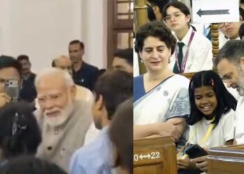 Gandhi Jayanti पर PM Modi और Rahul Gandhi बच्चों संग दिखे, सामने आयी तस्वीरें जिसने खींचा सबका ध्यान
